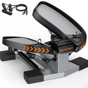 Mini Stepper with Resistance Bands